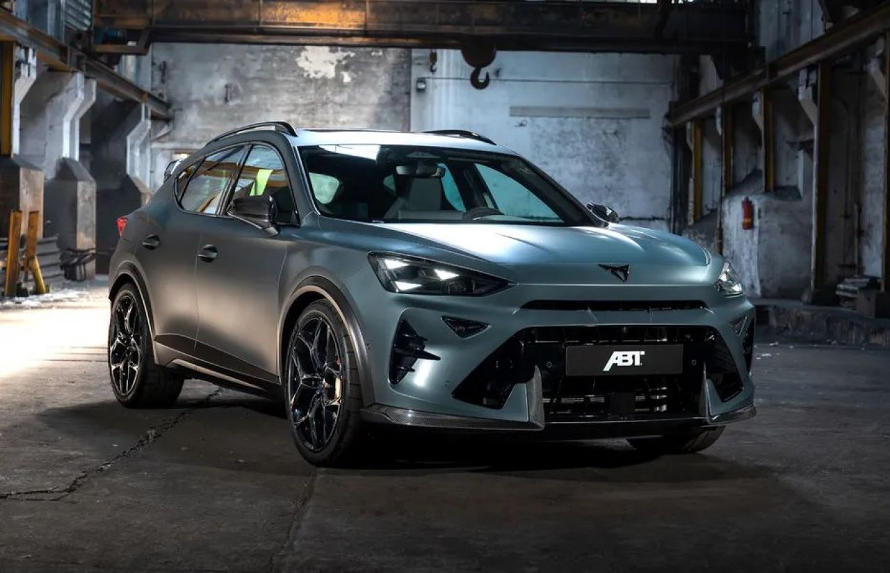 Cupra Formentor z ekstremno navitim petvaljnikom
